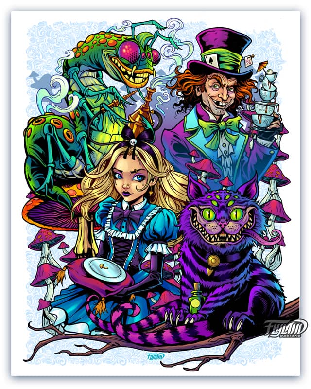 A bightly colored verson of  Ali