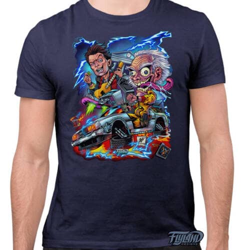 Drawing of the South Park characters in a darker style drawn by Brian Allen including Stan, Cartman, Kenny, Kyle, Chef, Satan, Terrance and Phillip, Randy, Mr. Garrison, Mr. Mackey, and more