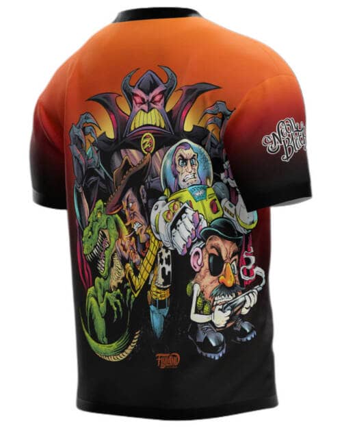 Toy Story Parody Artwork for a  Disc Golf Jersey