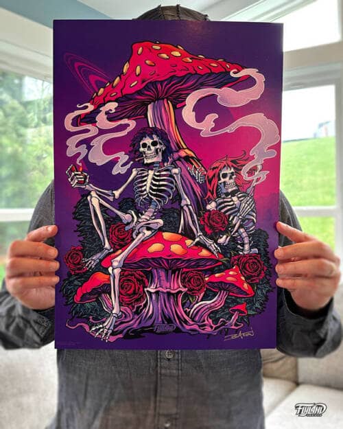 Art Print drawn by artist Brian Allen