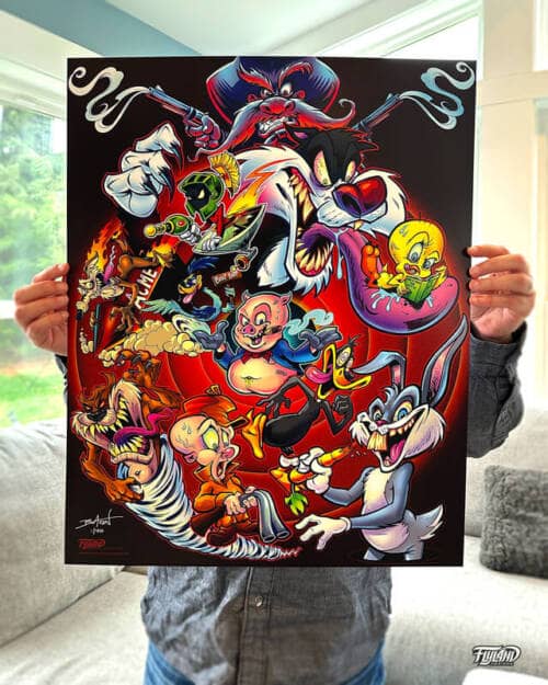 Art Print drawn by artist Brian Allen