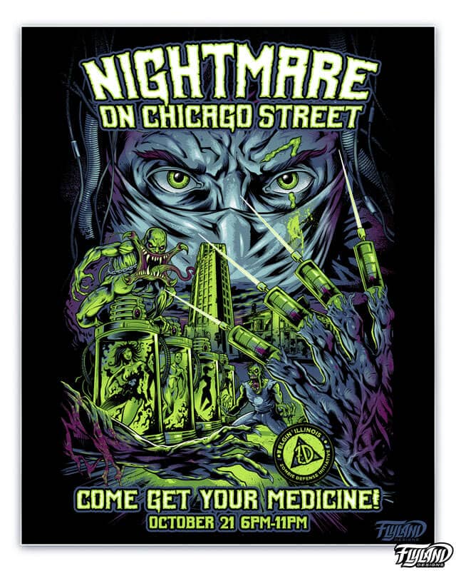 Poster artwork by Brian Allen